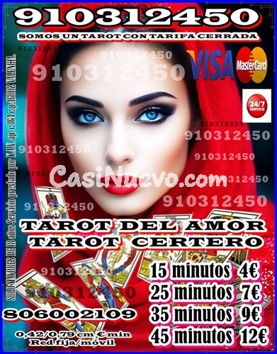 VIDENCIA NATURAL Y TAROT VISA, Llámanos