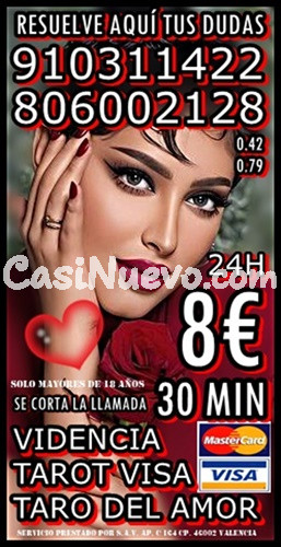 Servicios de Tarot y Videncia clarividentes por telf