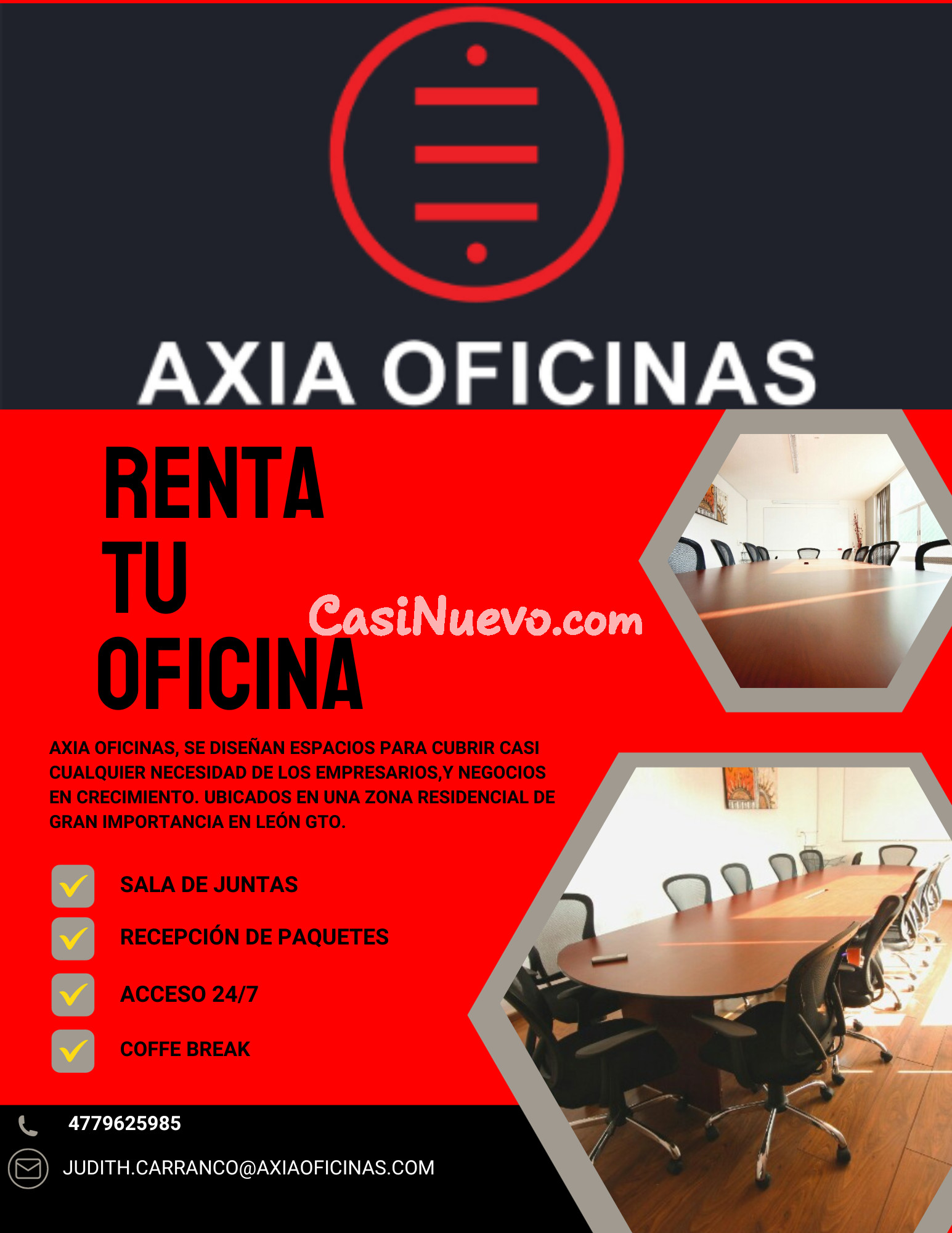 Un espacio diseñado para ti.