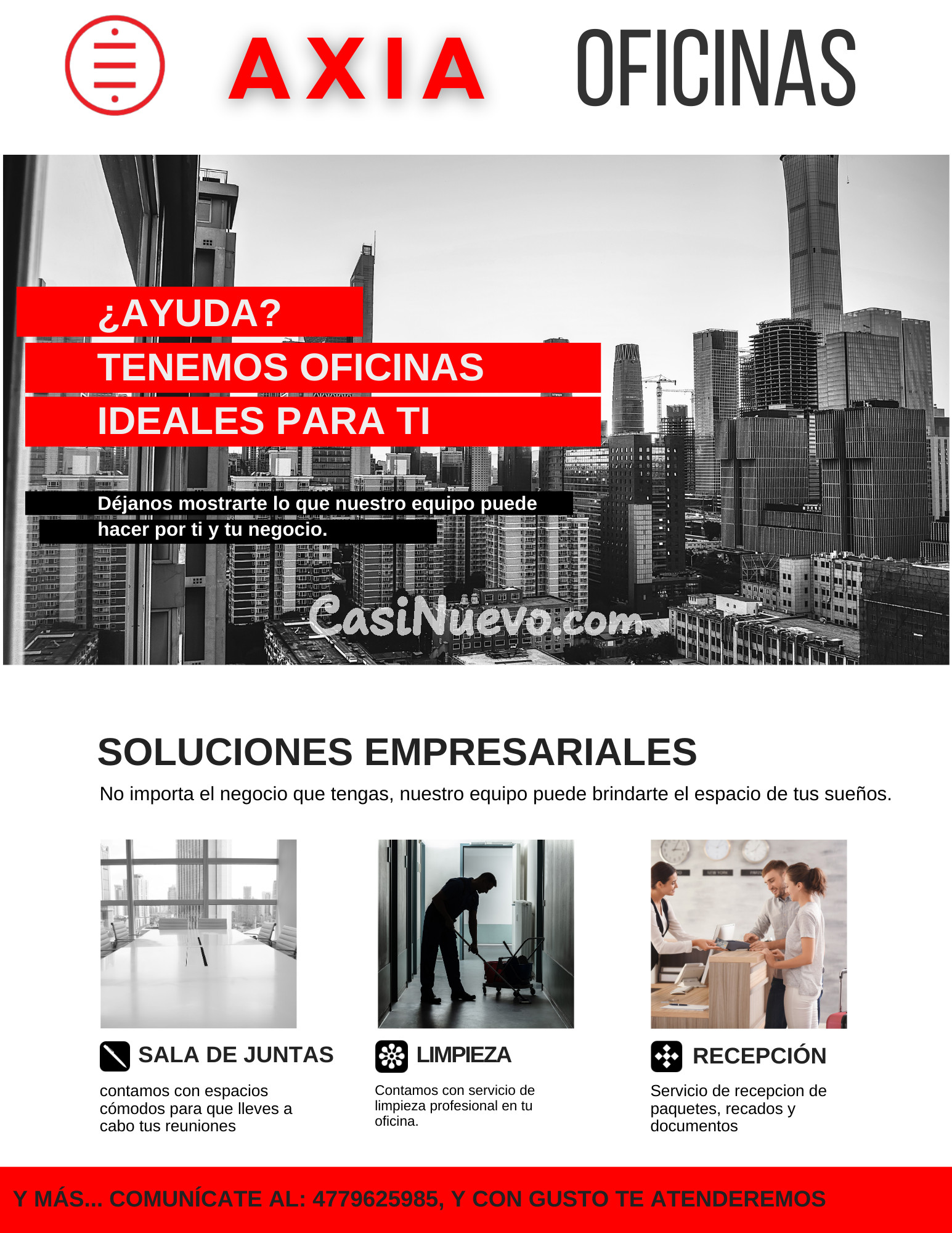 Déjanos mostrarte lo que nuestro equipo puede hacer por ti y tu negocio