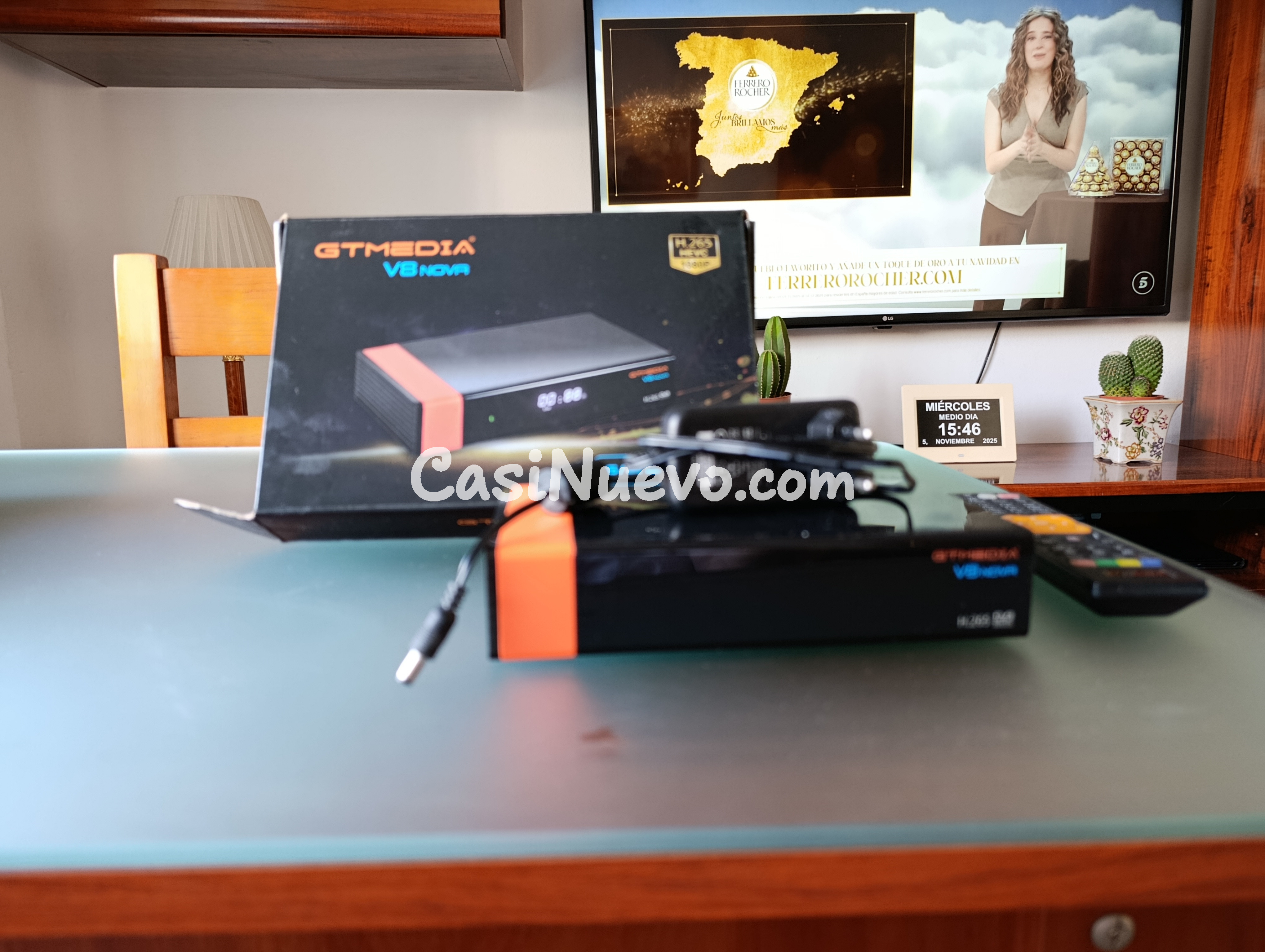 Receptor de satélite GTMedia V8