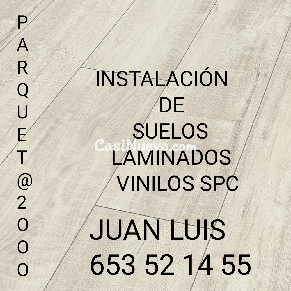 Instalación de suelos laminados y vinilos SPC