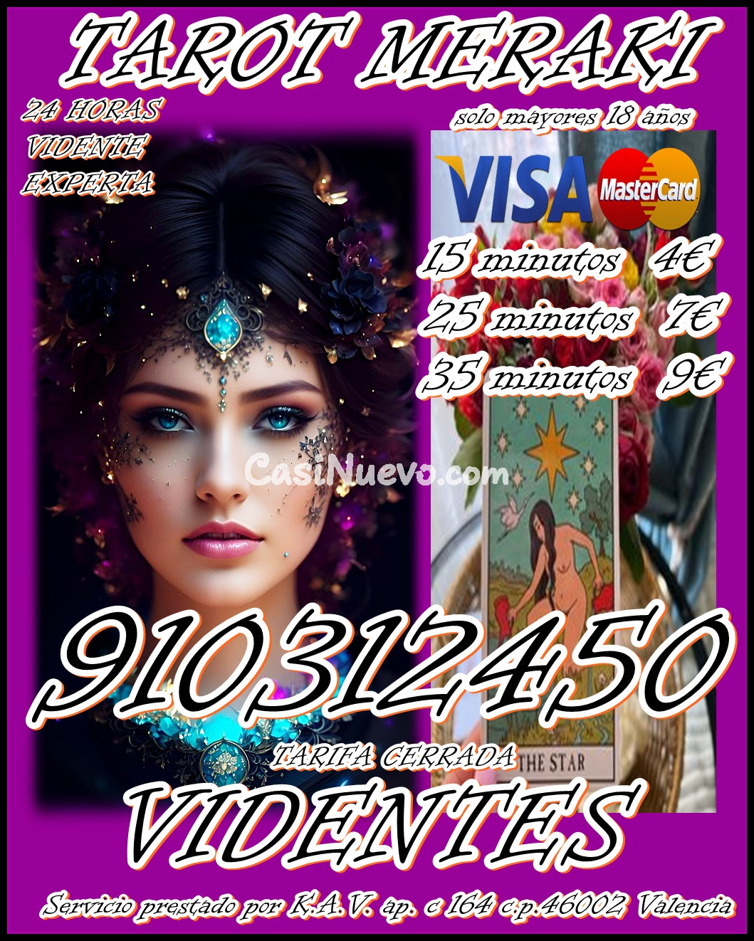 Tarot Meraki Vidente Experta sin rodeos