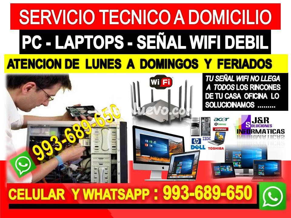 Servicio tecnico de internet, Repetidores,PC y laptops