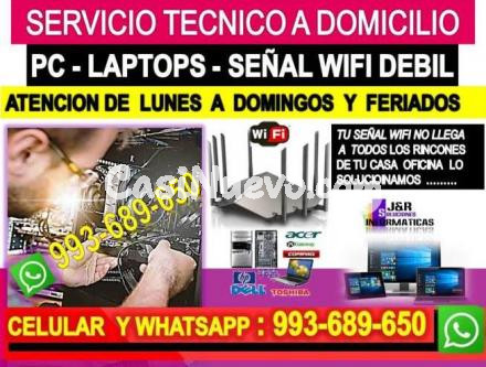 SERVICIO TECNICO A INTERNET REDES WIFI REPETIDORES CABLEADOS
