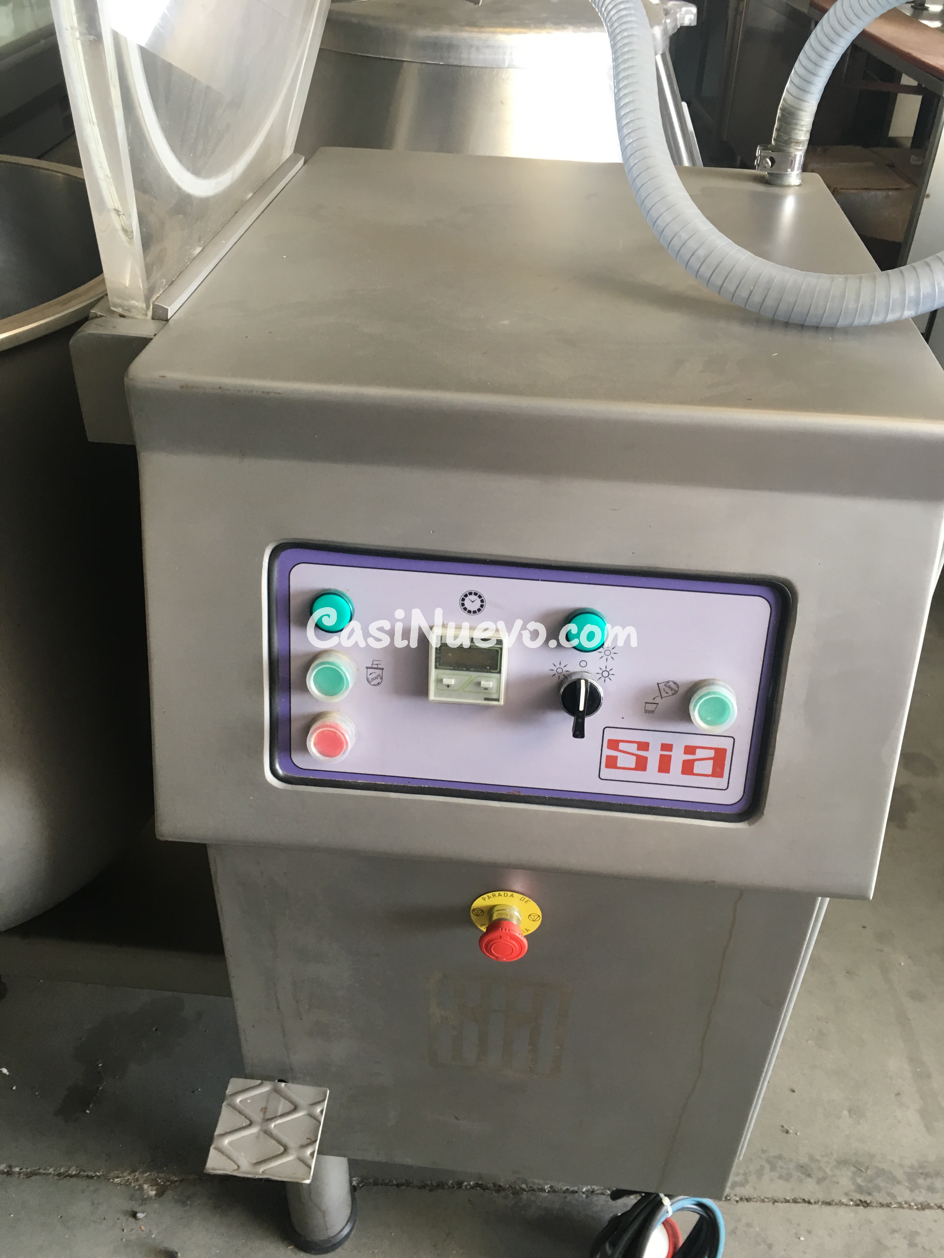 Amasadora mezcladora al vacio