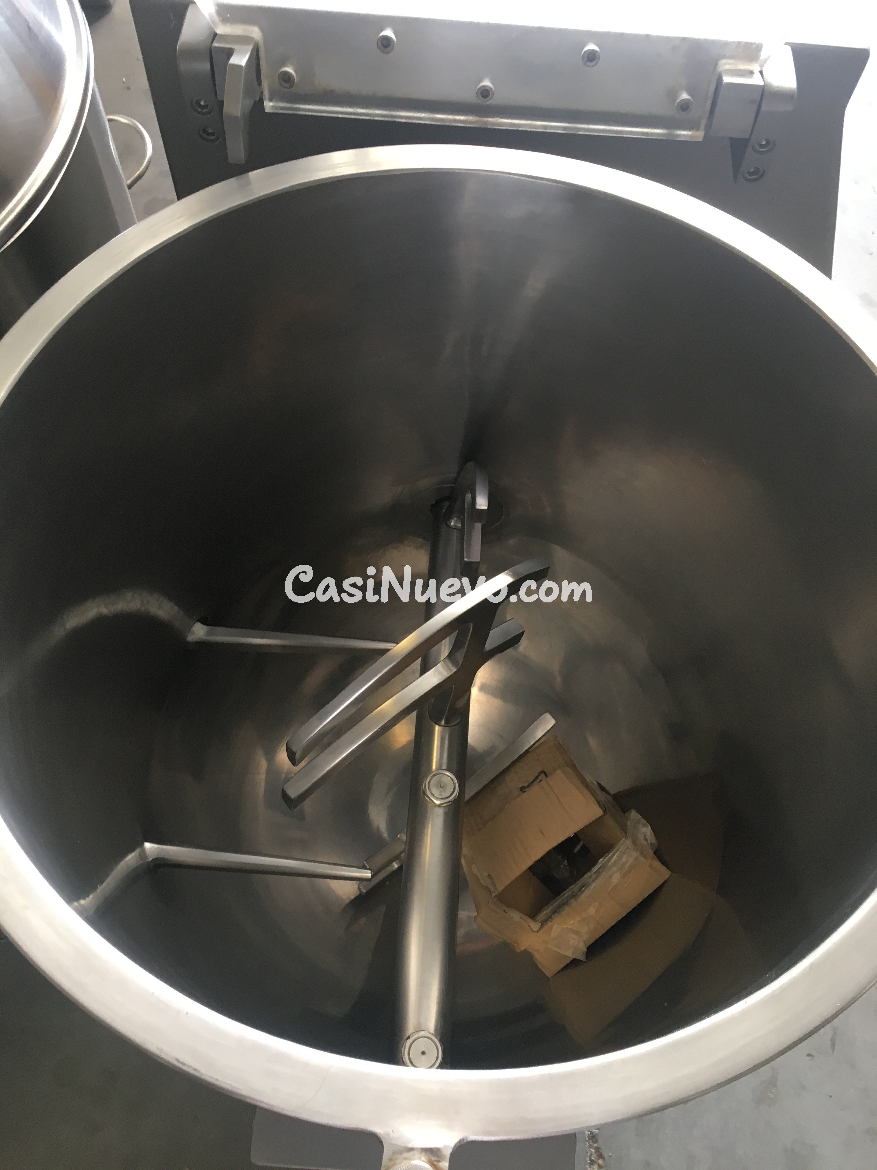 Amasadora mezcladora al vacio