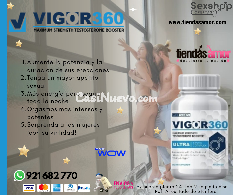 VIGOR360 MAXIMUM STRENGTH TESTOSTERONE BOOSTER