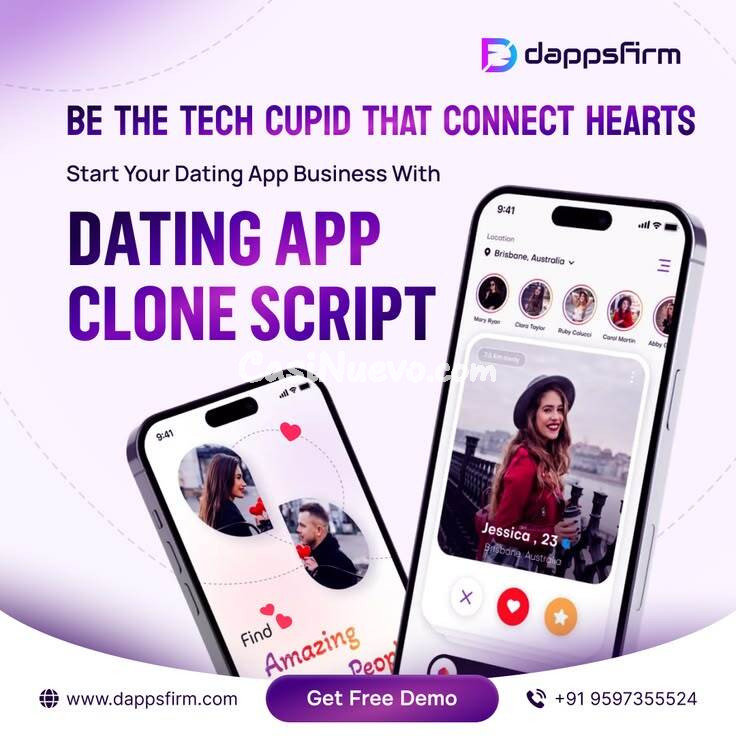Custom Tinder-Style Dating App Clone Script for Modern Social Matching Apps