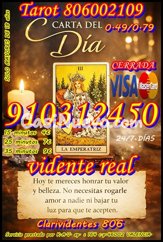 Servicios de Tarot y Lectura de Cartasvidentes expertas 806.