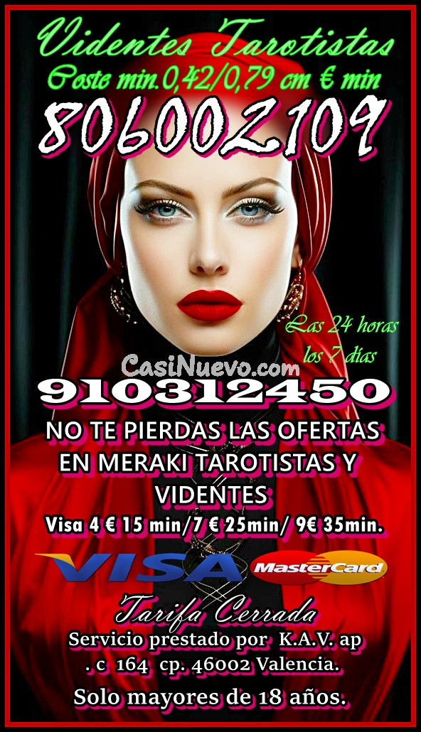 Videncia y tarot en Amor,trabajo,familia Tarot 2026 con vide