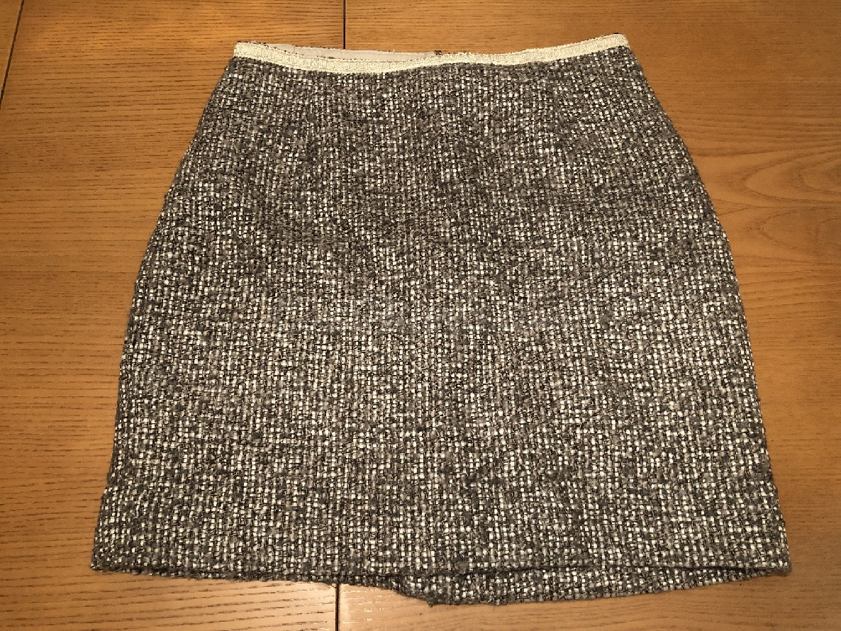 Falda de tweed