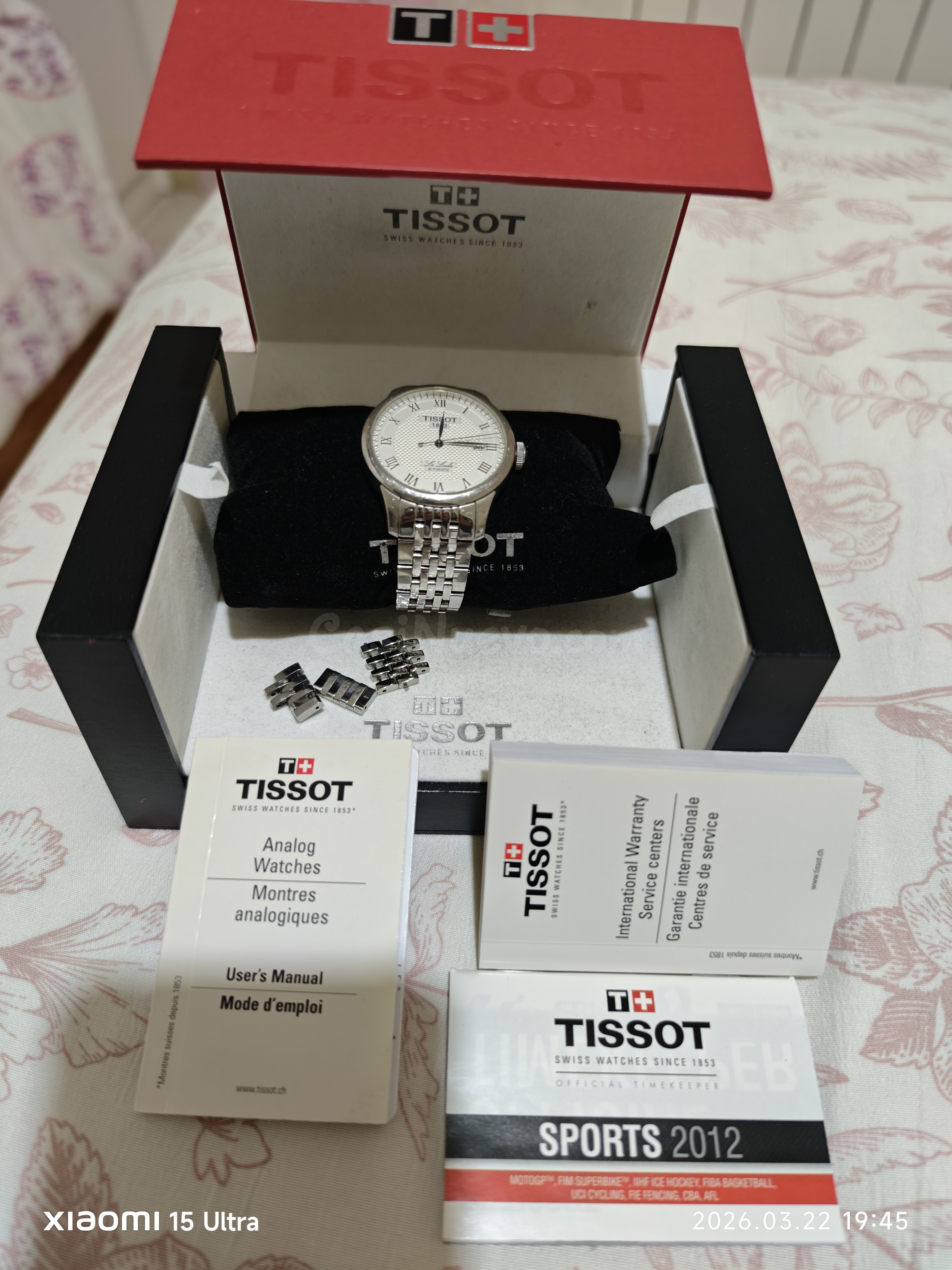 Reloj hombre tissot le locle automatico - foto 2