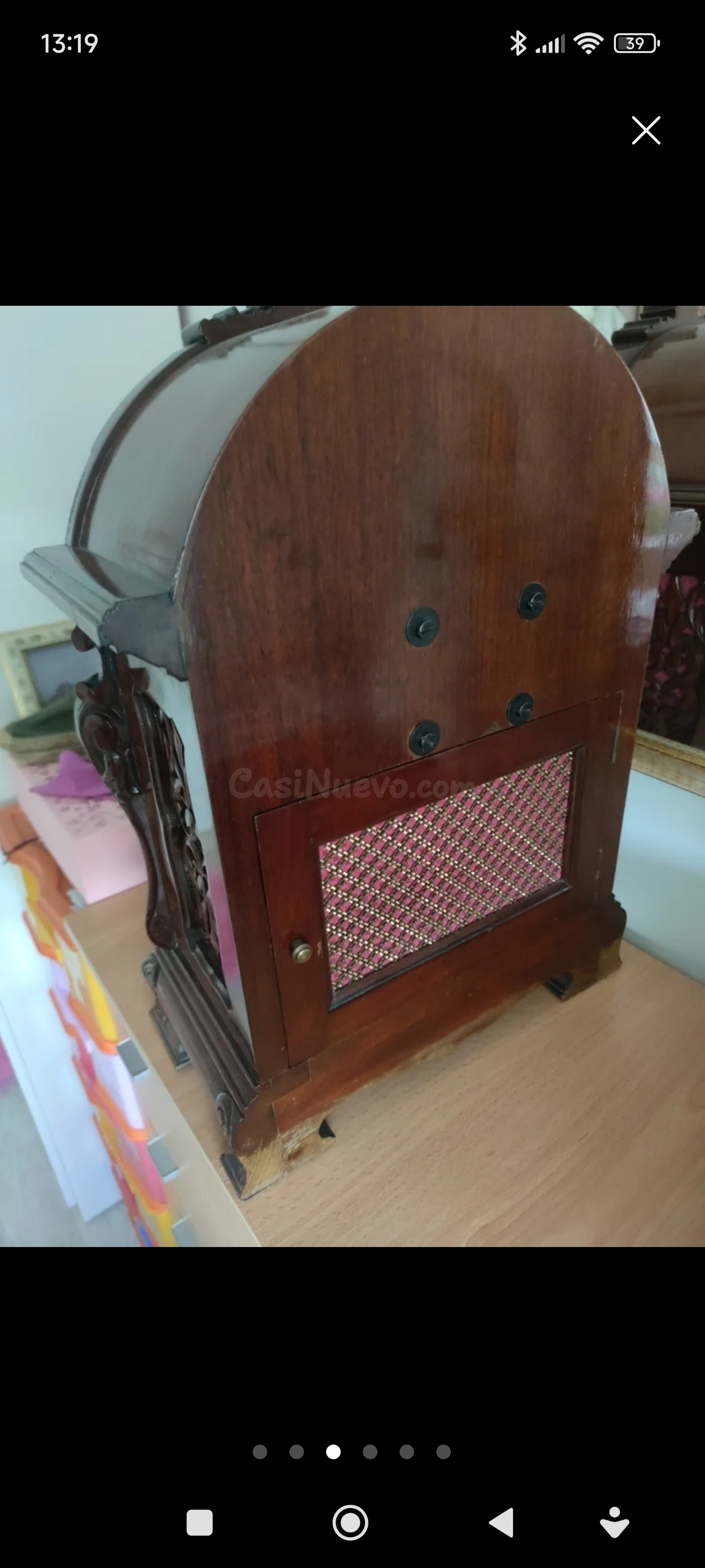 Antiguo reloj de sobremesa - foto 3