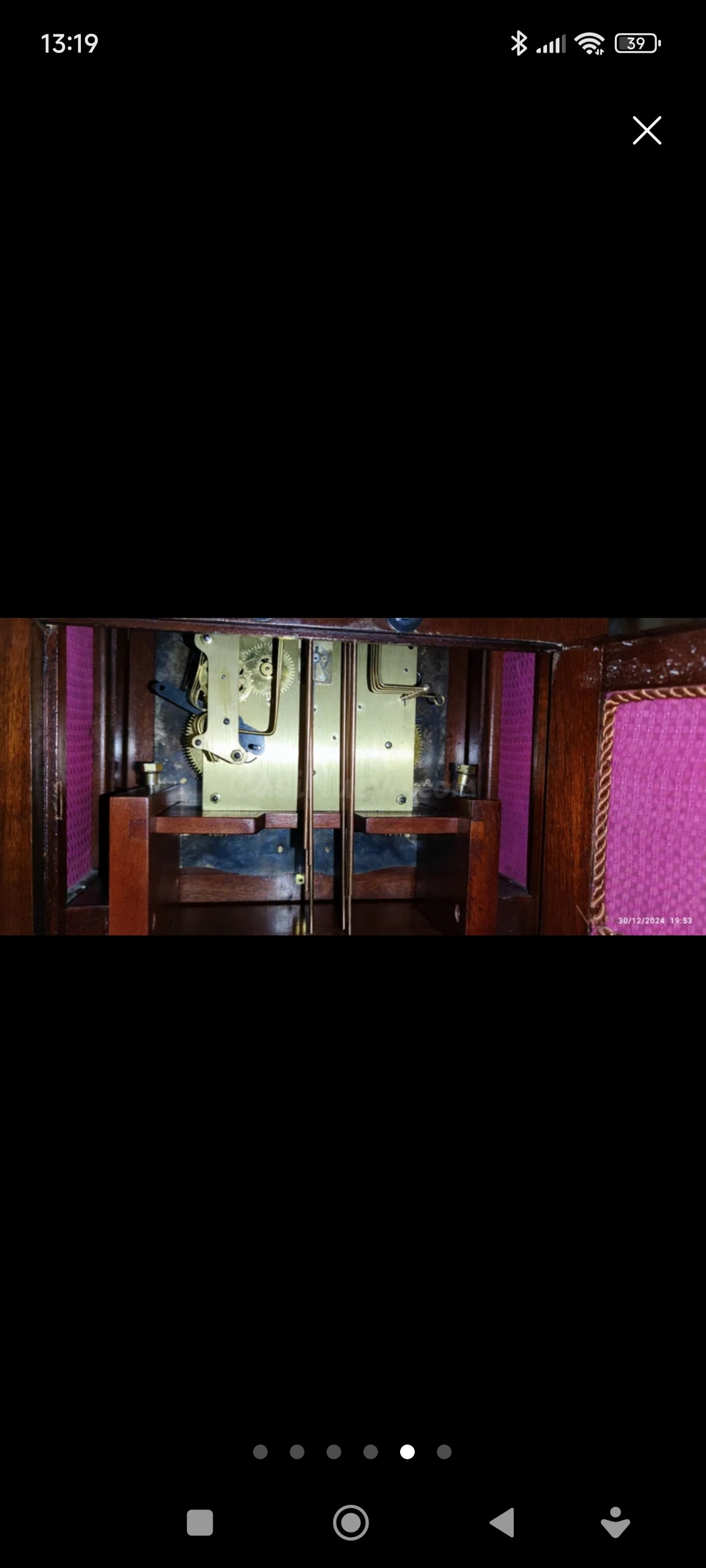 Antiguo reloj de sobremesa - foto 4