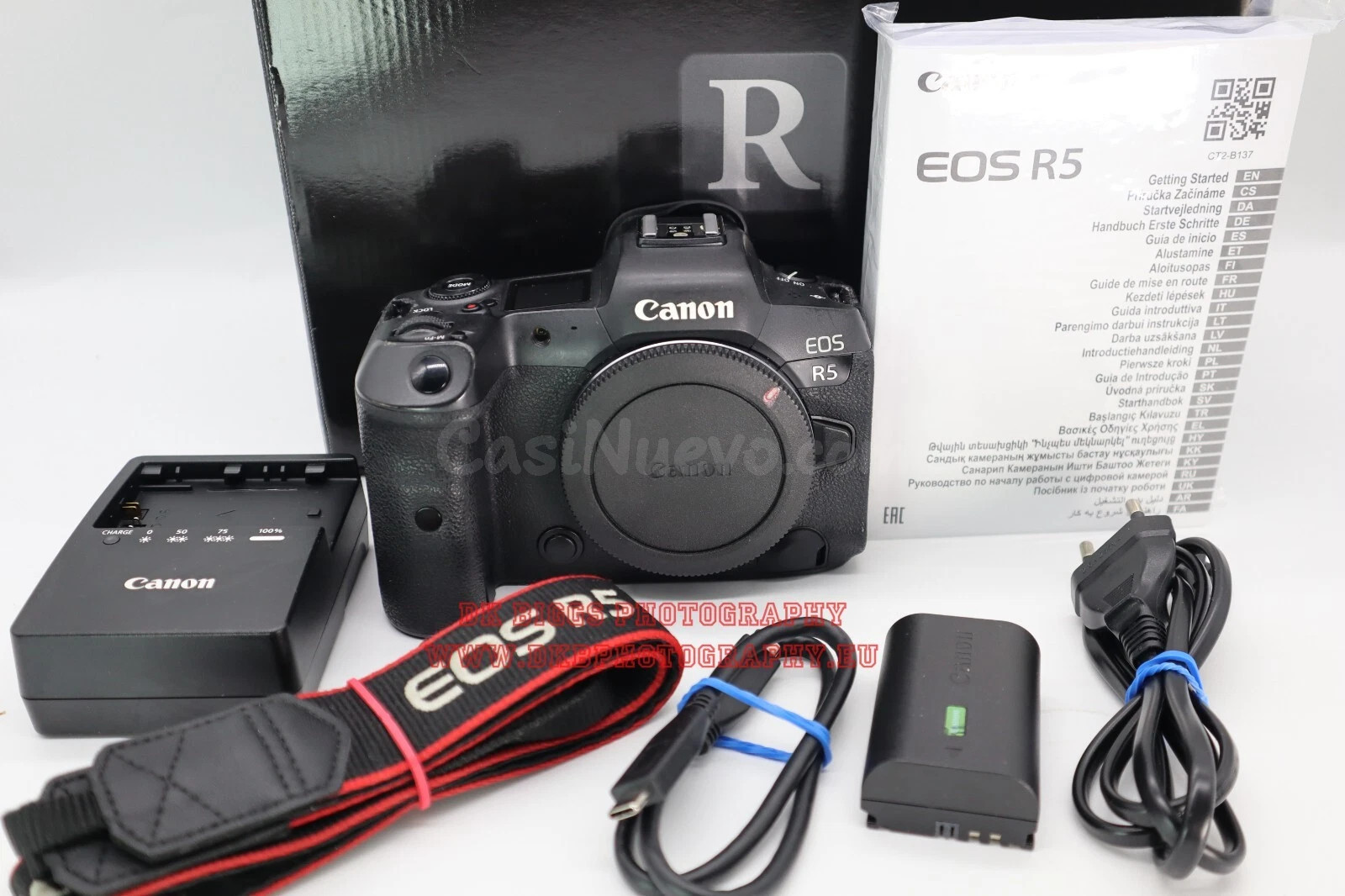 CANON EOS R5 MIRRORLESS DIGITAL CAMERA