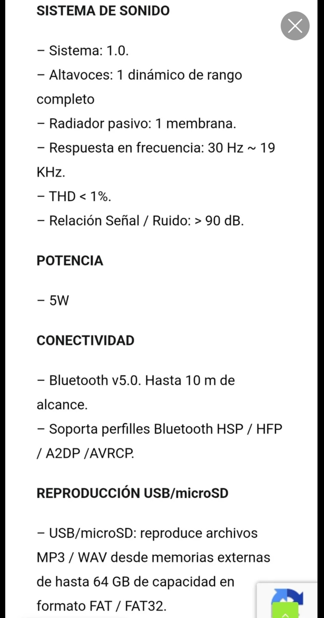 Se vende  Altavoz marca ziu z20 - foto 5