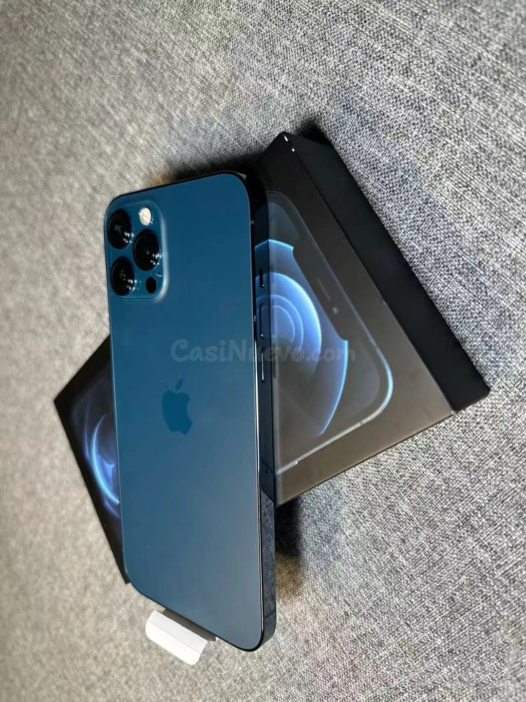 Apple iPhone 12 Pro Max 256 GB - Desbloqueado - Azul Pacífico, completamente nuevo y original - foto 3