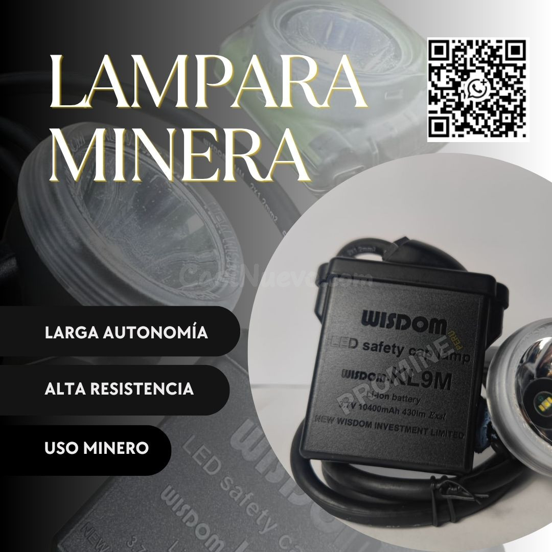 LÁMPARA MINERA LED KL9M | ALTA ILUMINACIÓN