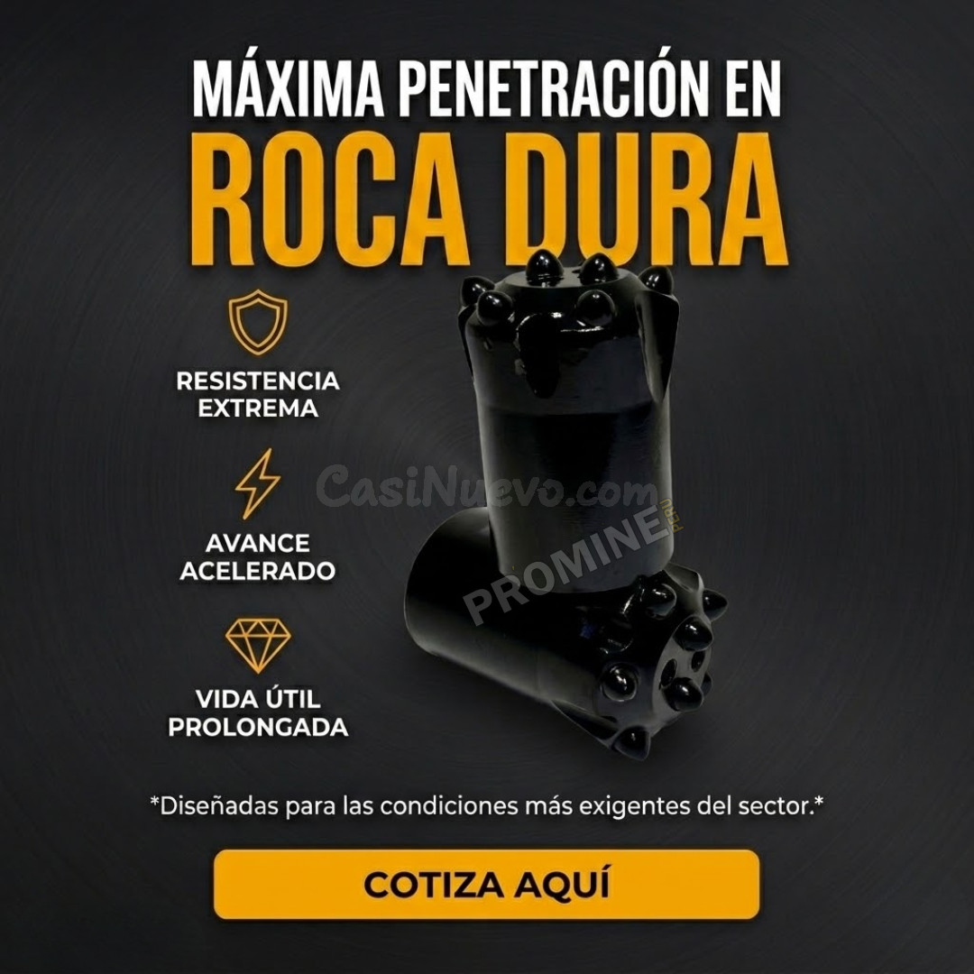 BROCA DE ROCA DURA | MÁXIMA RESISTENCIA EN PERFORACIÓN