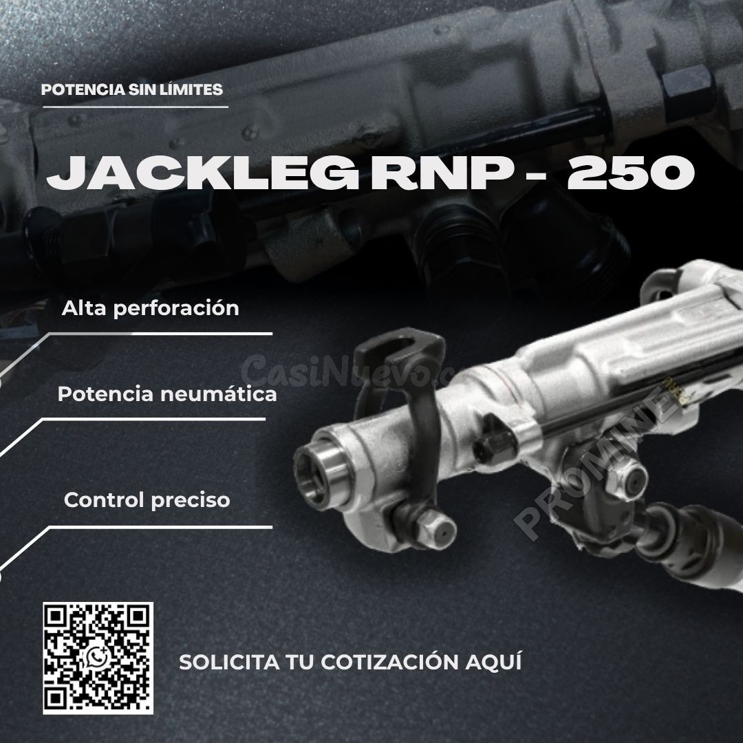 JACKLEG RNP 250 | ALTO RENDIMIENTO NEUMÁTICO | PERFORACIÓN EFICIENTE