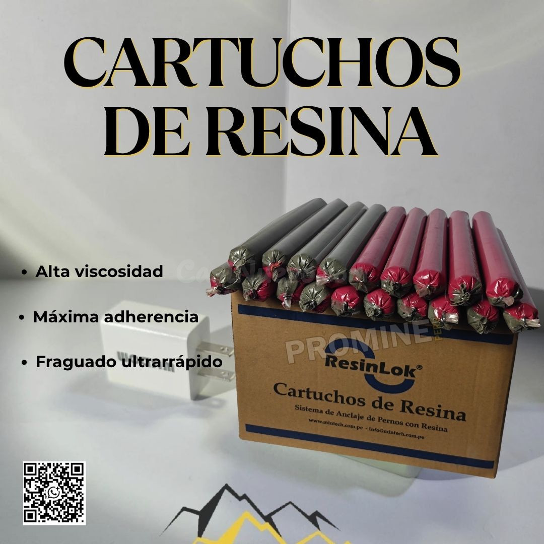CARTUCHOS DE RESINA | FRAGUADO CONTROLADO | ANCLAJE DE ALTA ADHERENCIA