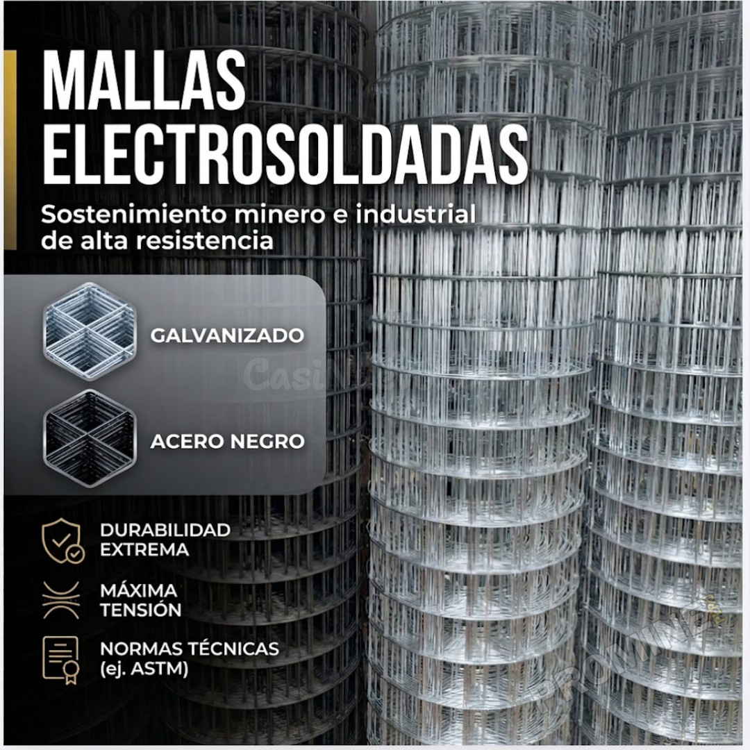 MALLAS ELECTROSOLDADAS | CONTROL DE DESPRENDIMIENTOS | SEGURIDAD ACTIVA