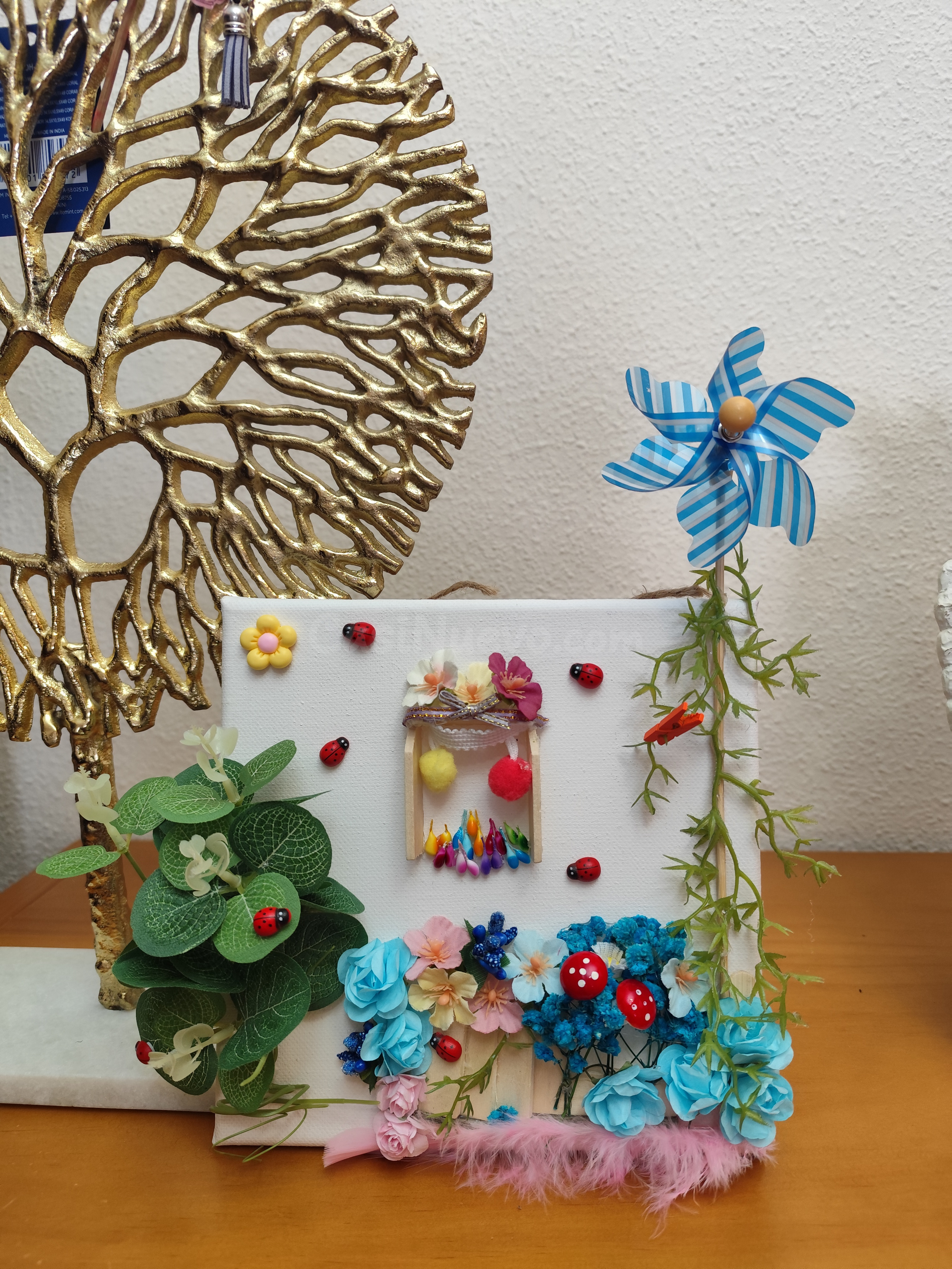 Decoración floral artística