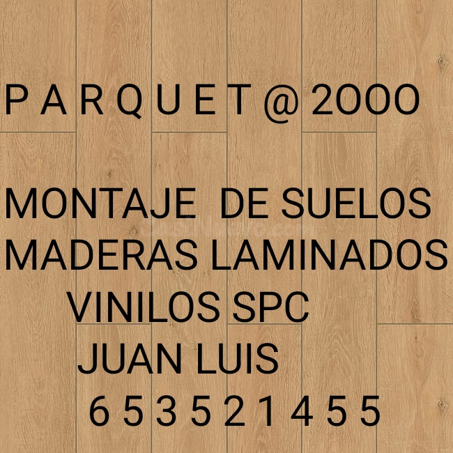 Servicios de montaje de suelos