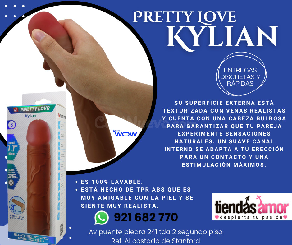 Pretty Love Kylian amigable con la piel y se siente muy realista /juguetes lubricantes potencia sexual en Puente Piedra 921682770Juguete sexual masculino