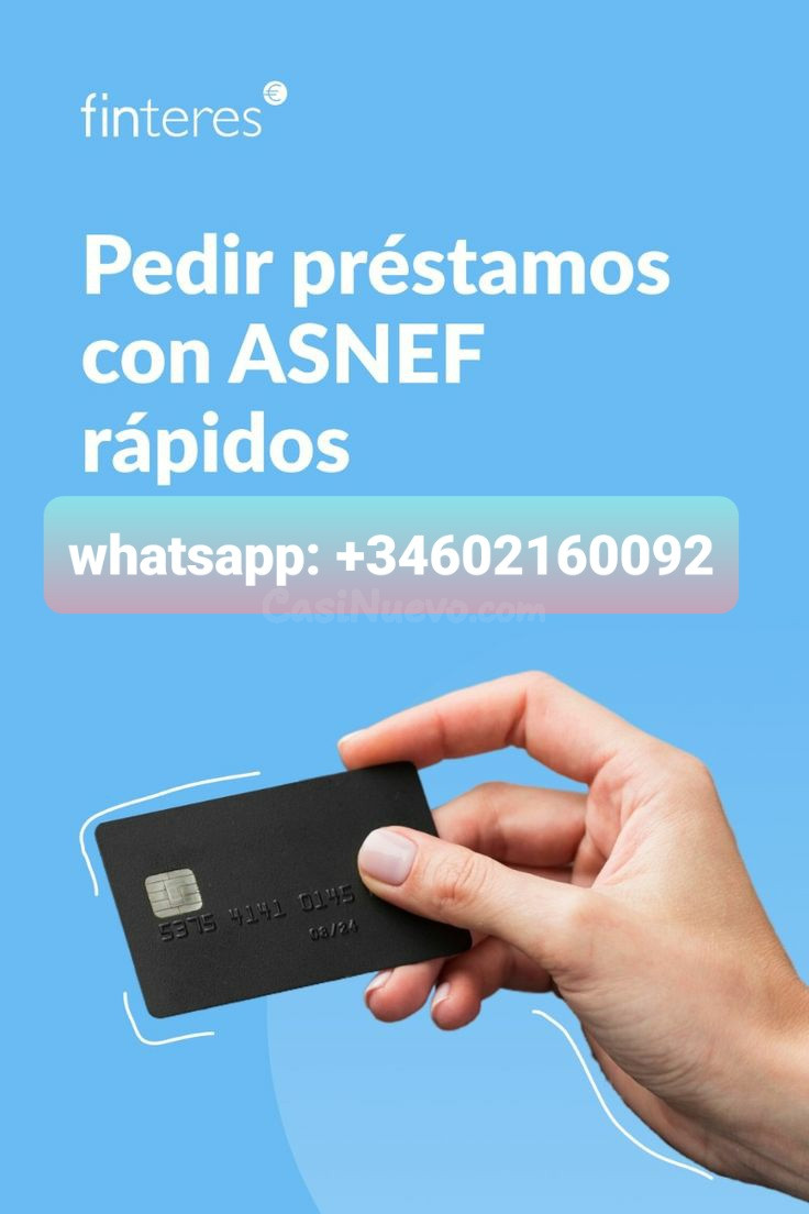 Asistencia financiera   con ASNEF rápidos