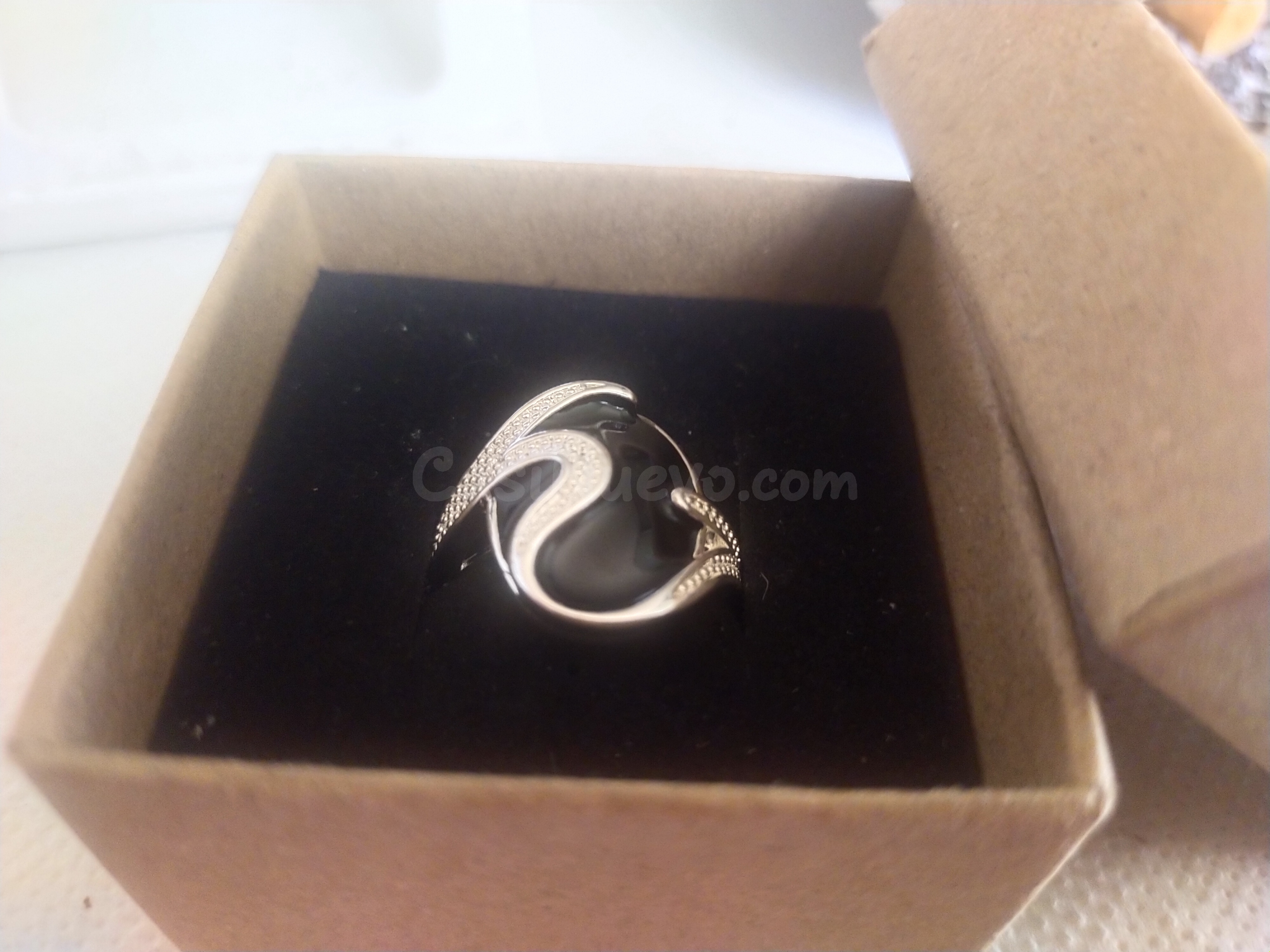 Anillo de plata 925 con diseño