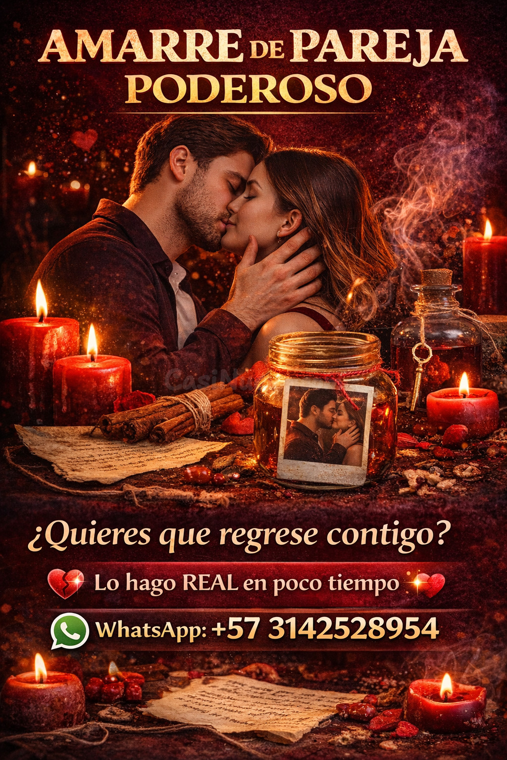 Amarre de amor urgente en Guadalajara para que regrese hoy