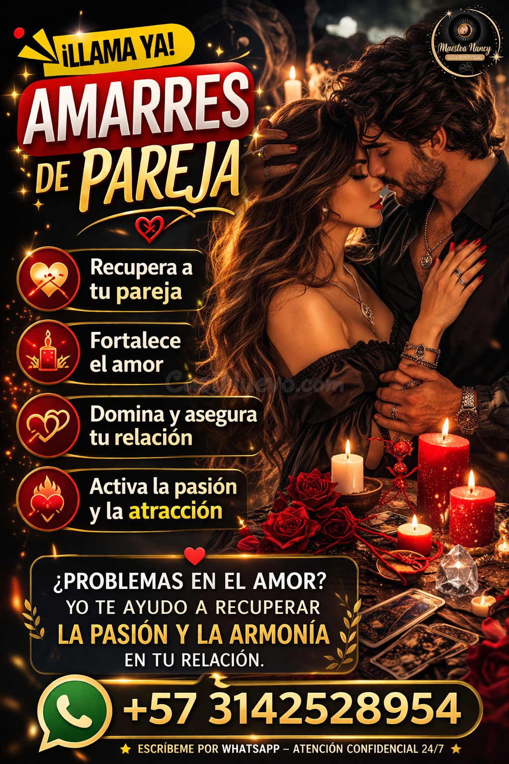 Amarre de amor garantizado en Querétaro en 24 horas