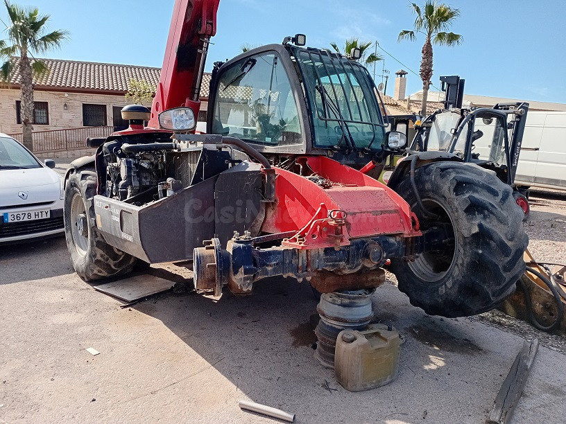 CARRETILLA TELESCÓPICA MANITOU MLT 735 MATRICULADA. - foto 3