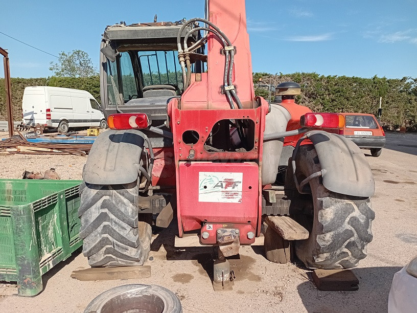 CARRETILLA TELESCÓPICA MANITOU MLT 735 MATRICULADA. - foto 5