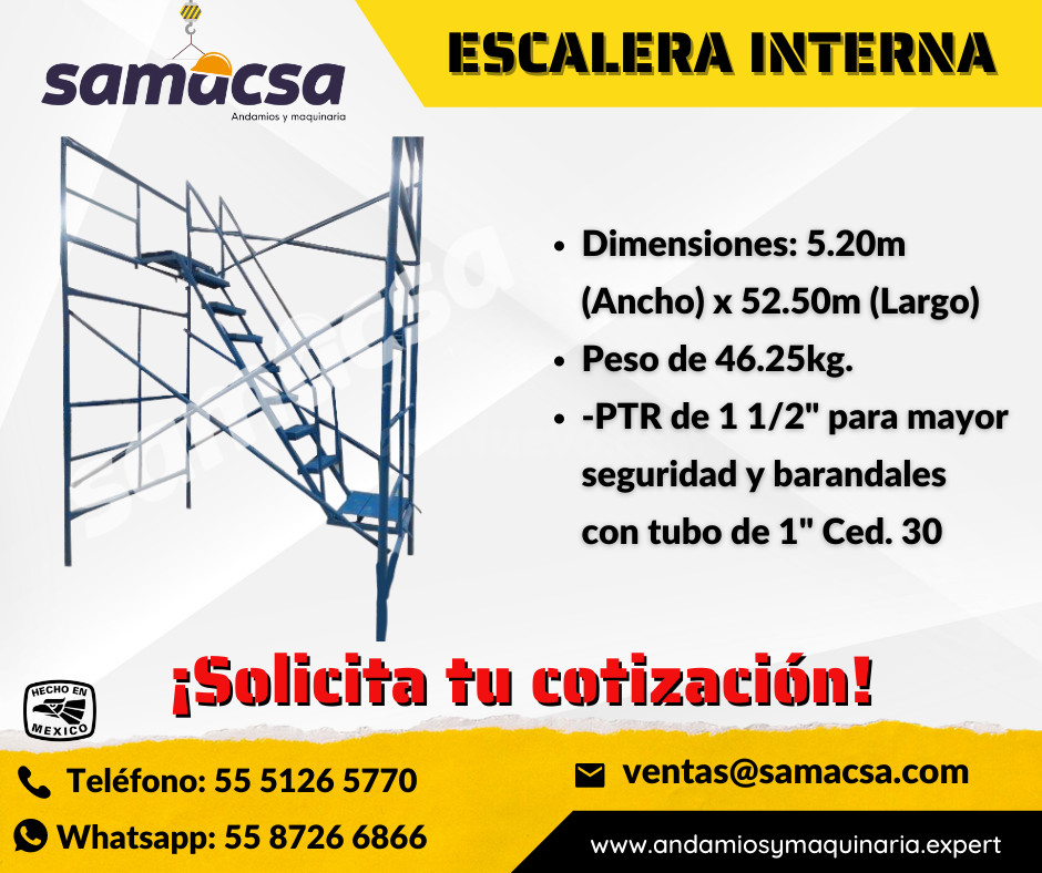 Seguridad Total en Altura con Nuestra Escalera para Andamio