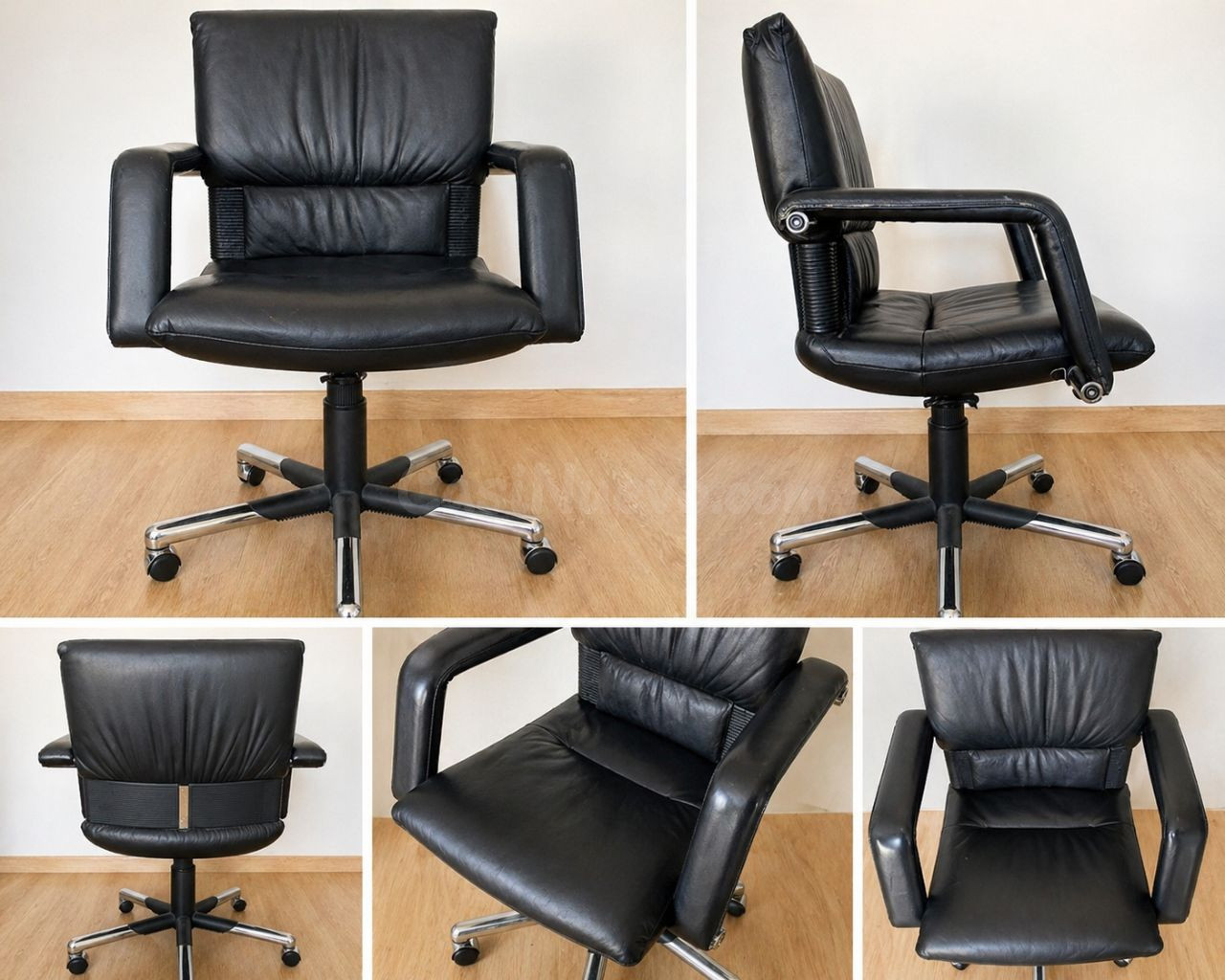 Silla de oficina negra