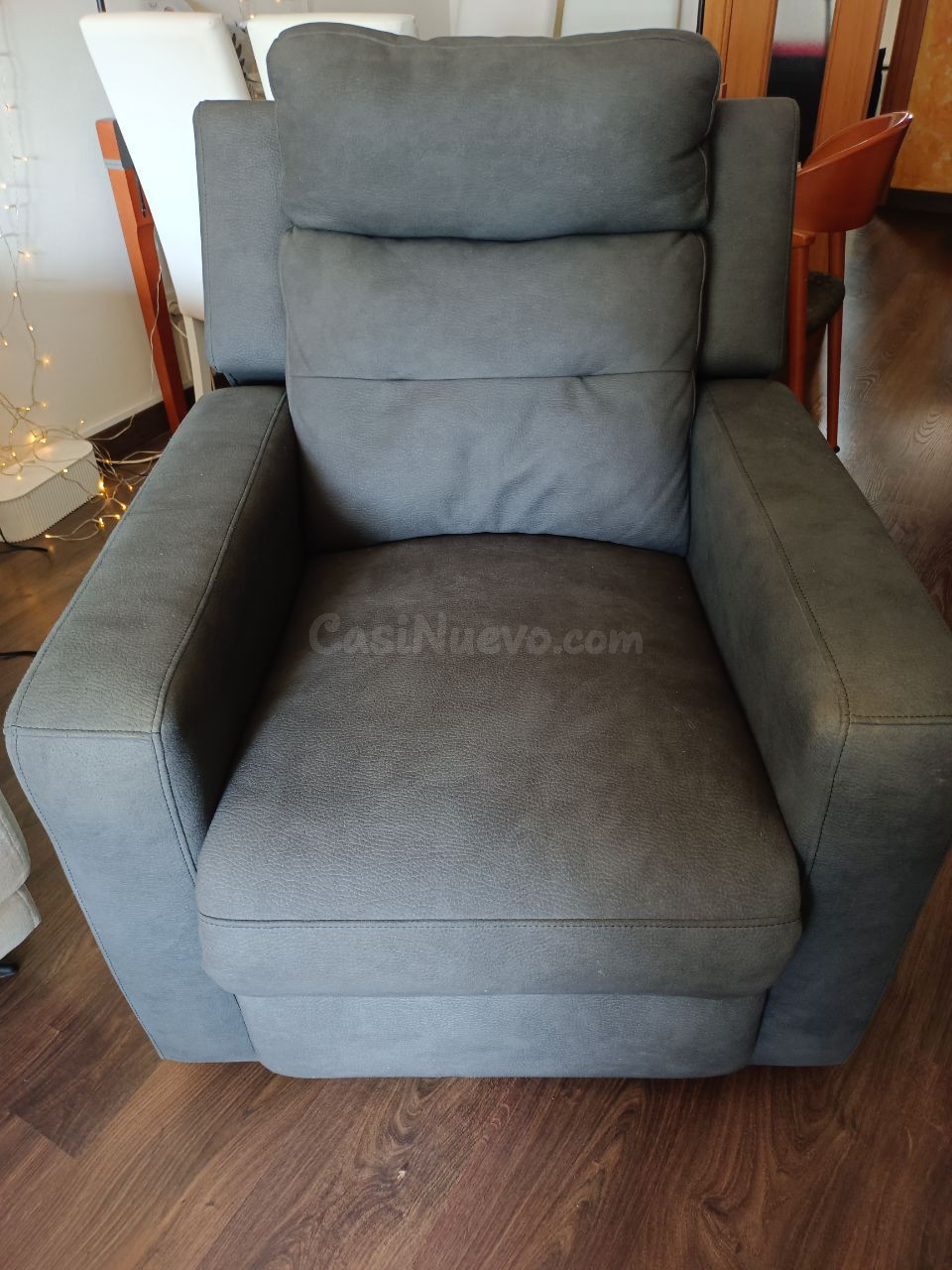 Silla de oficina negra - foto 3