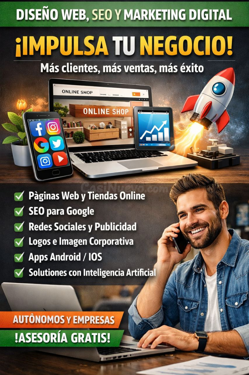 DISEÑO WEB, SEO Y MARKETING DIGITAL – CONSIGUE MÁS CLIENTES