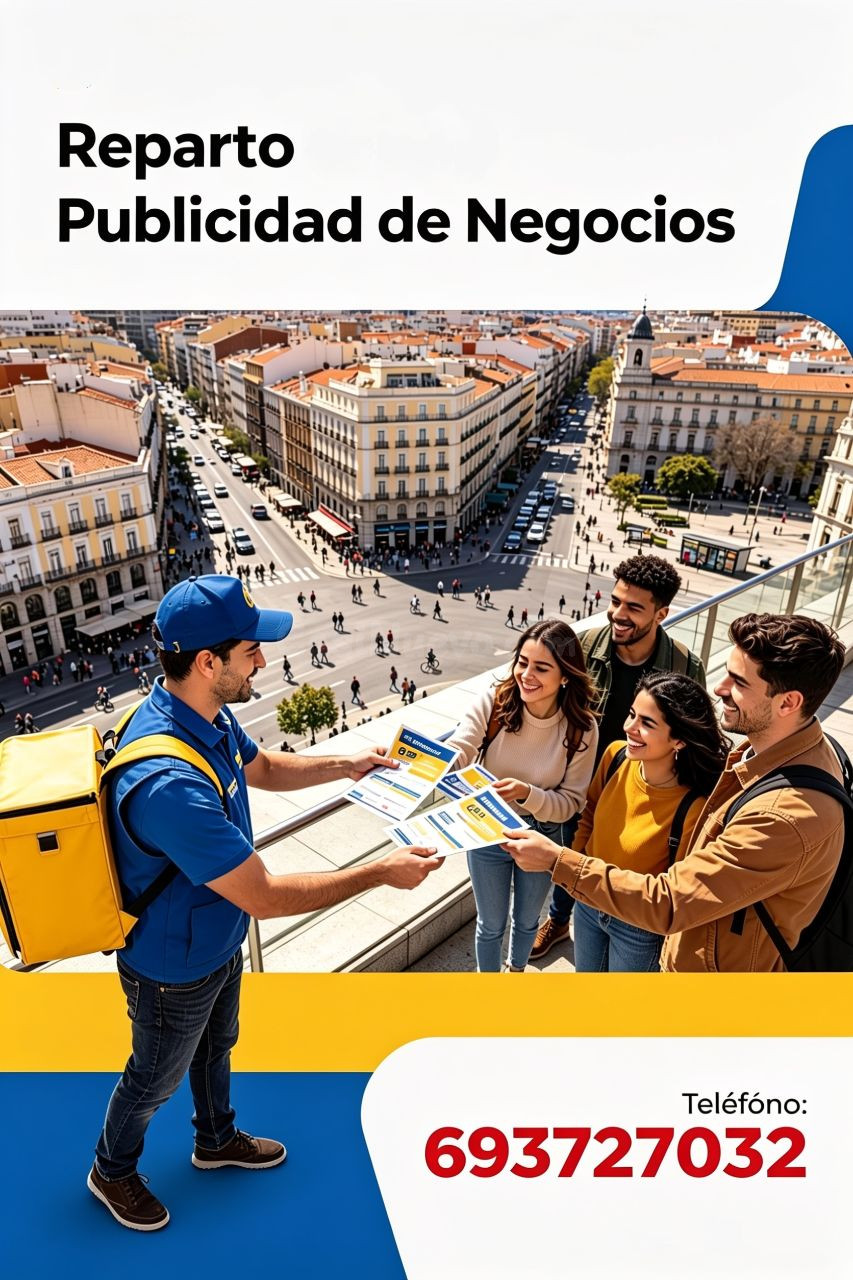 Reparto de publicidad de negocios en tu ciudad