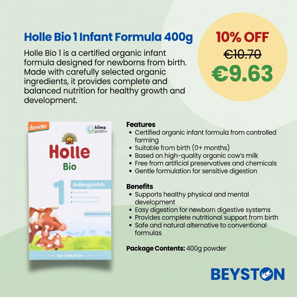 Fórmula infantil Holle Bio 1
