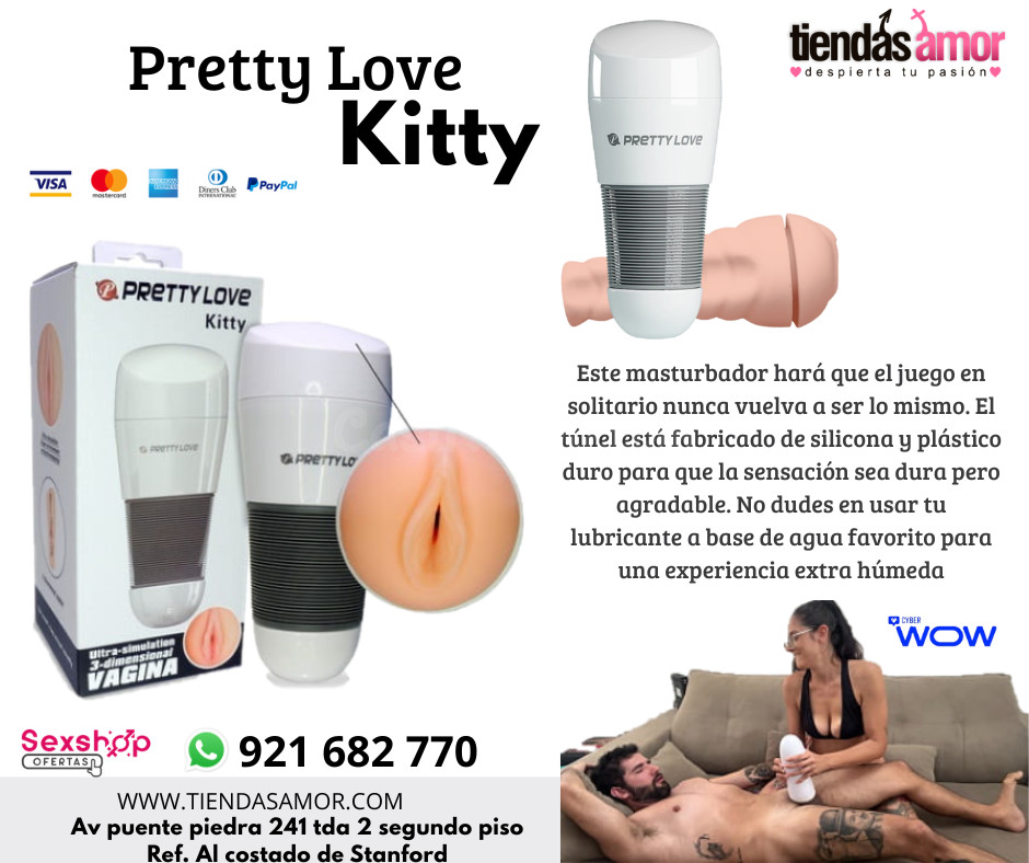 Pretty Love Kitty Vagina experimentar orgasmos intensos y sa
