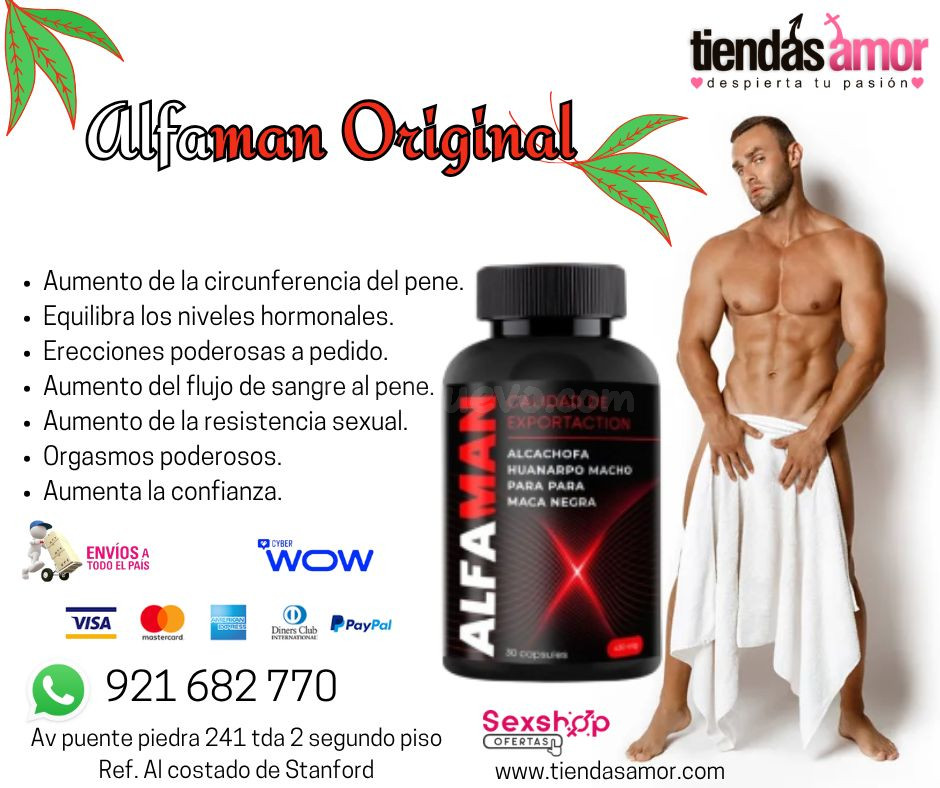 Alfaman Alfaman Suplemento Alimenticio para Erecciones Poderosas