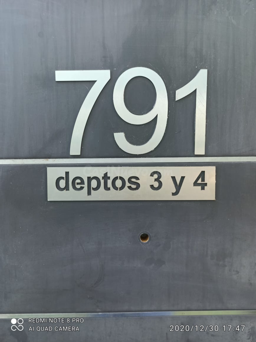 Número 7 para mi casa en acero - foto 4