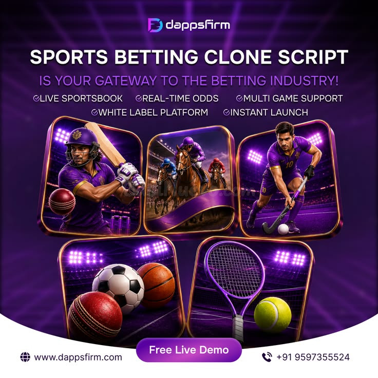 Custom Sports Betting Exchange Software with Live Odds & Risk Management Tools
