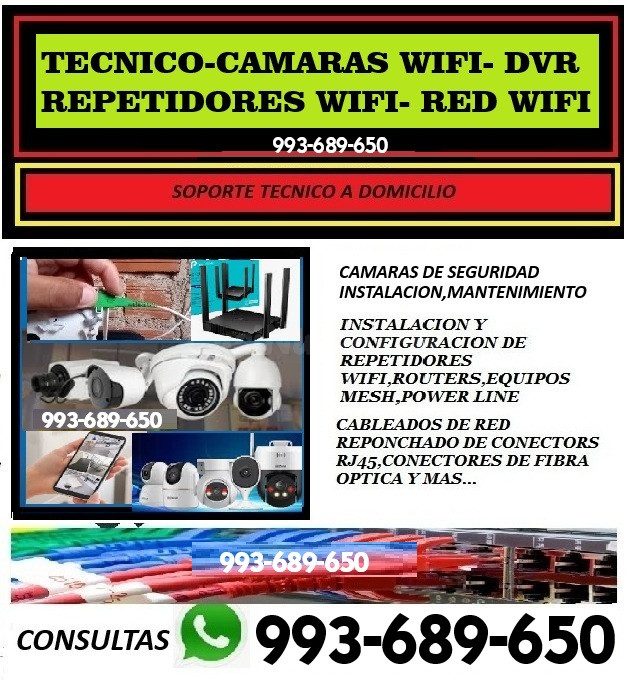Servicios A Internet,Camaras seguridad,Cableados