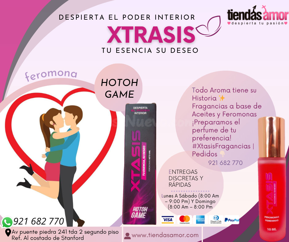 Perfume feromonas Xtrasisl/juguetes lubricantes potencia sexual en Puente Piedra consultas y pedidos:921682770
