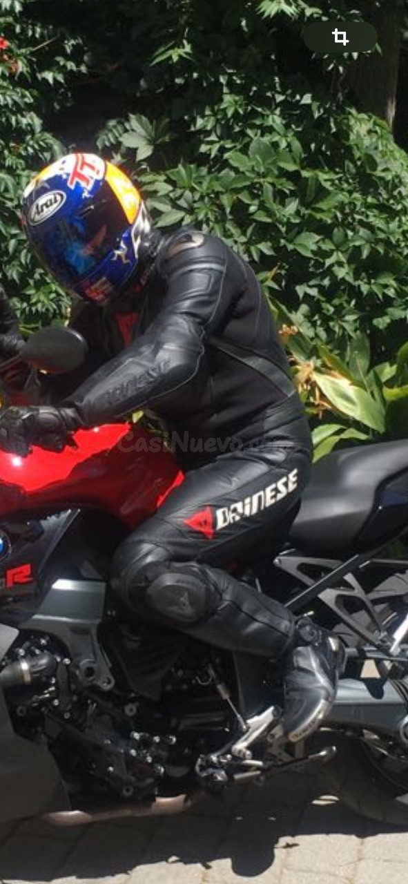 Traje de cuero para moto Dainese, dos piezas talla. 52 - foto 4