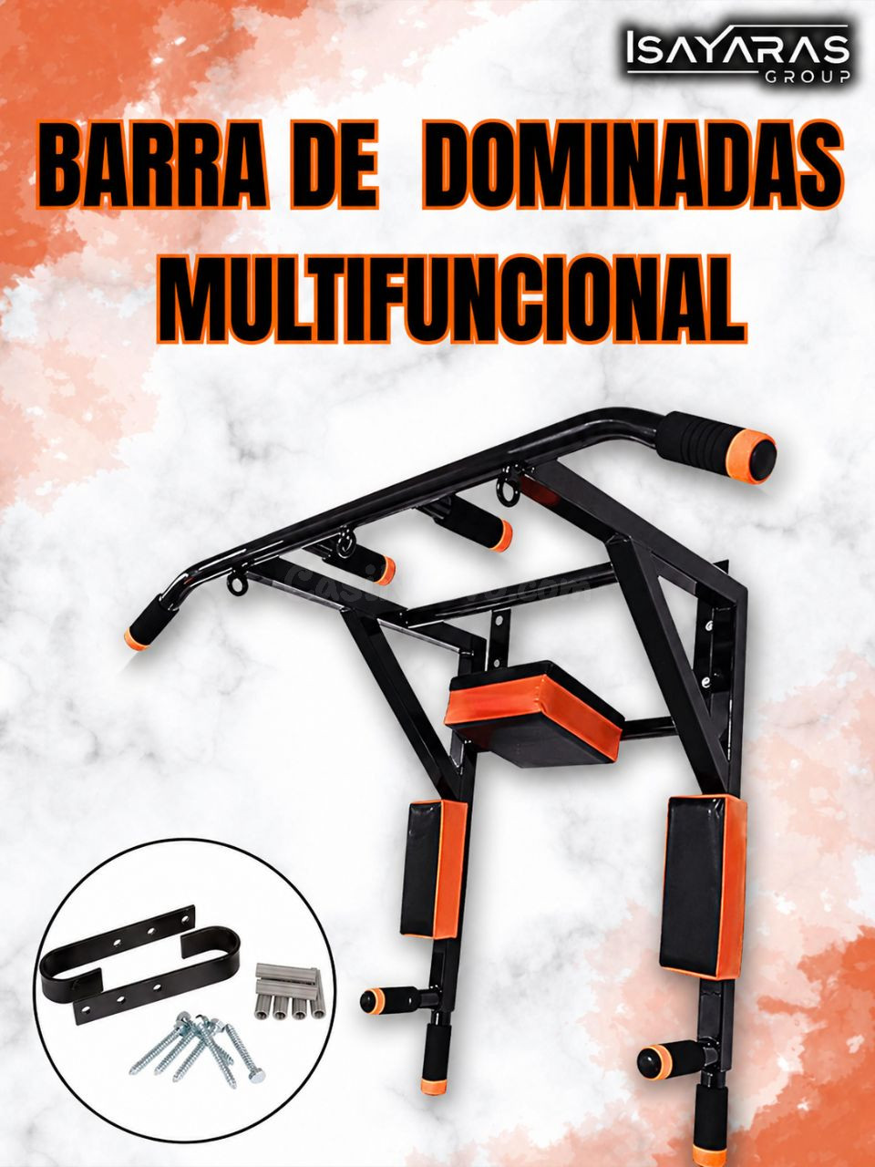 Barra de dominadas multifuncional reforzado